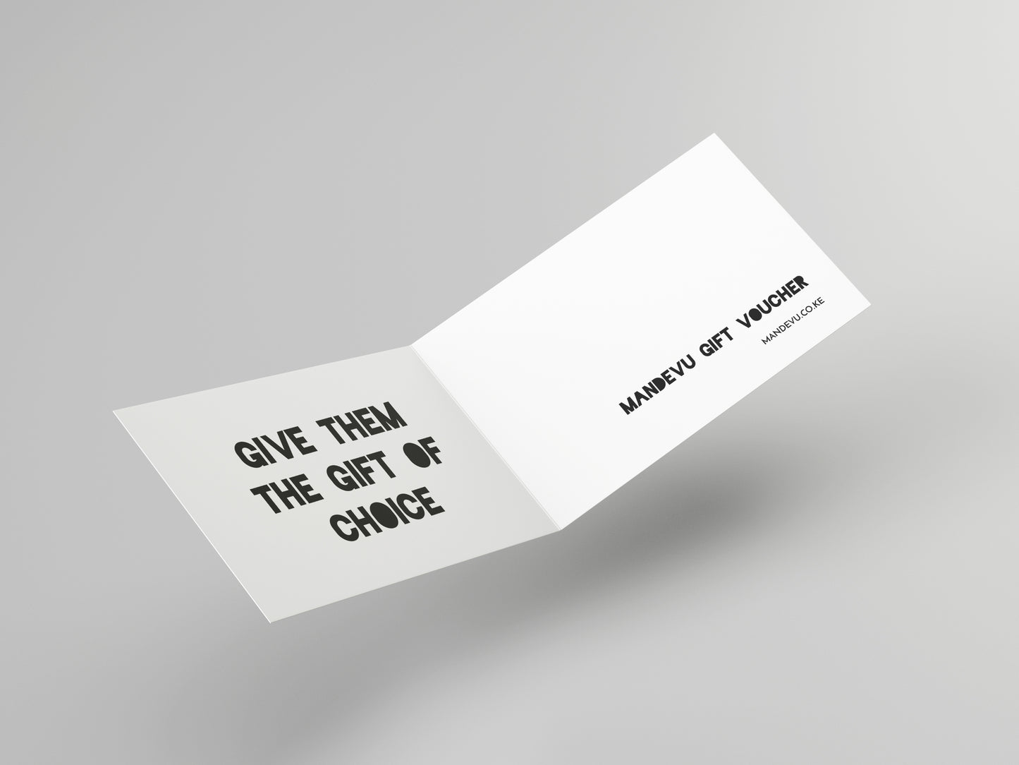MANDEVU GIFT VOUCHER